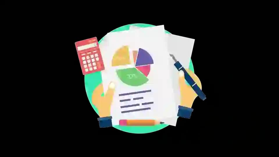 Accounting financial report analysis